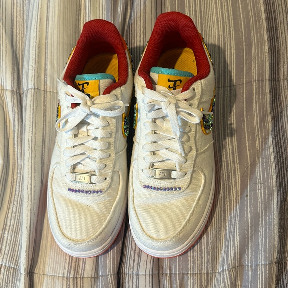 Rhinestone Nike air forces